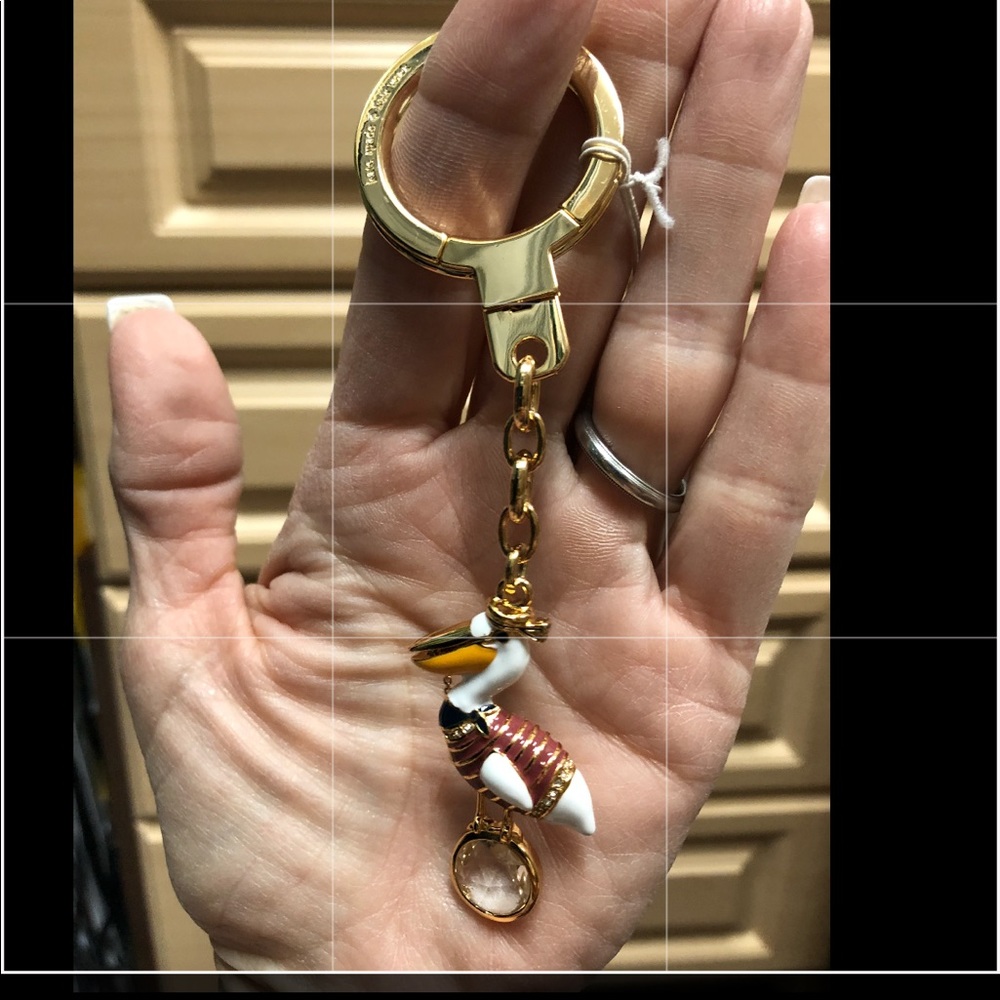 Kate Spade bag charm